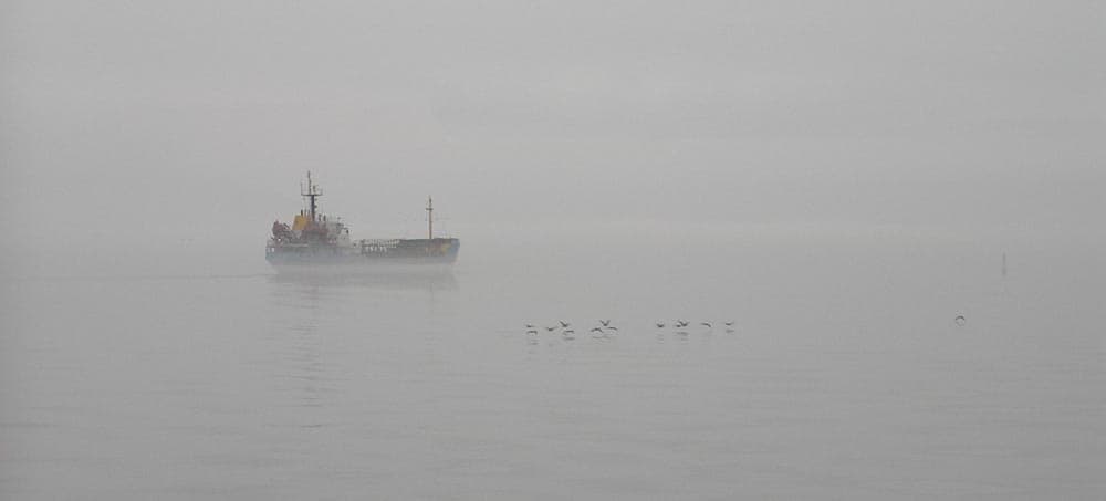 ship at sea