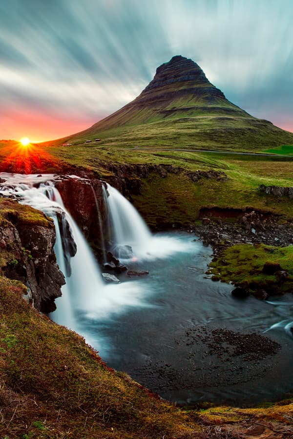 Skogafoss waterfall